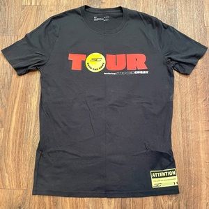 Mens Under Armour Size L Curry Tour Tee